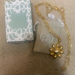 Brighton Gold Necklace with Sunburst Pendant